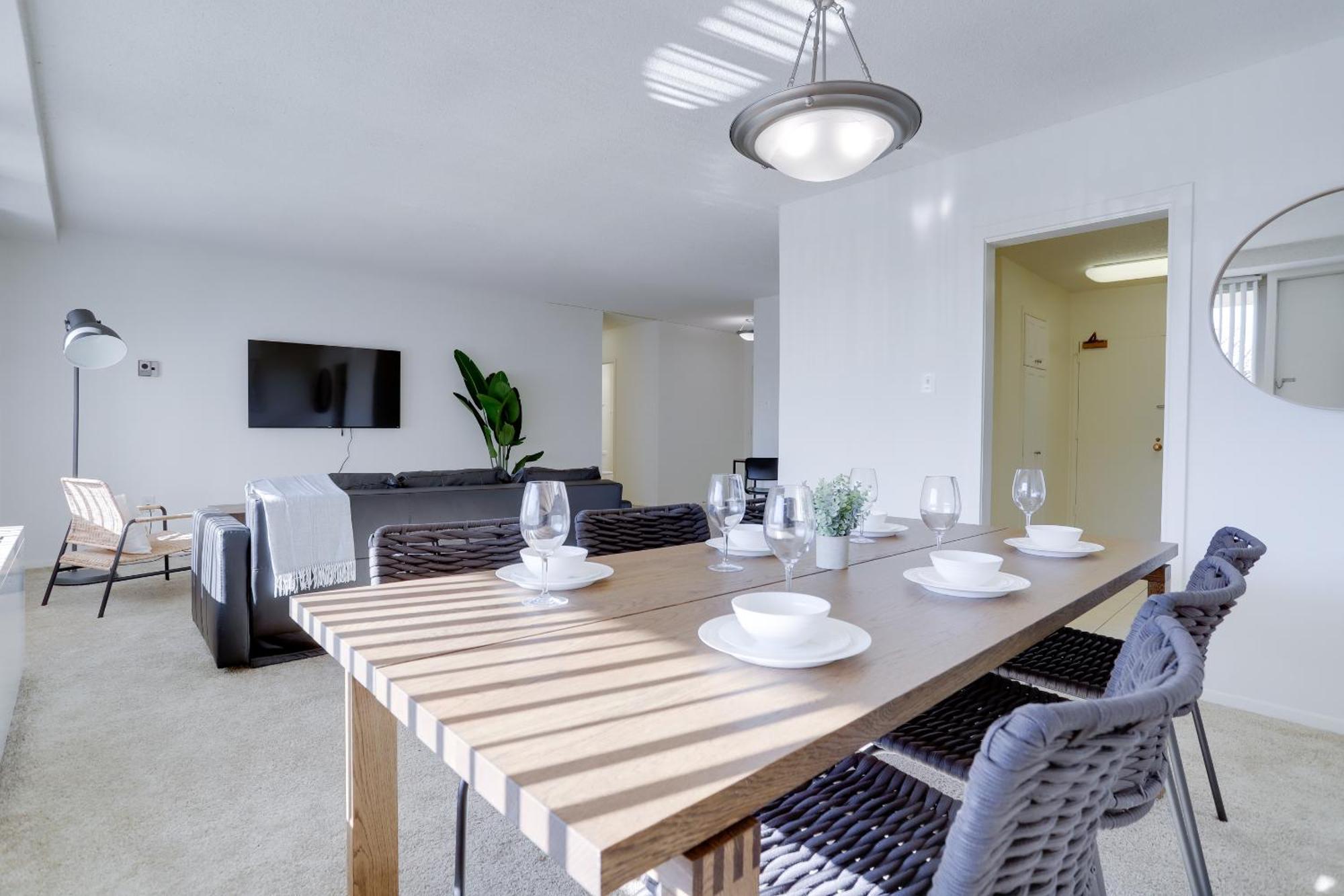 Spacious 2 Bedrooms Apt @Crystal City With Gym Arlington Extérieur photo