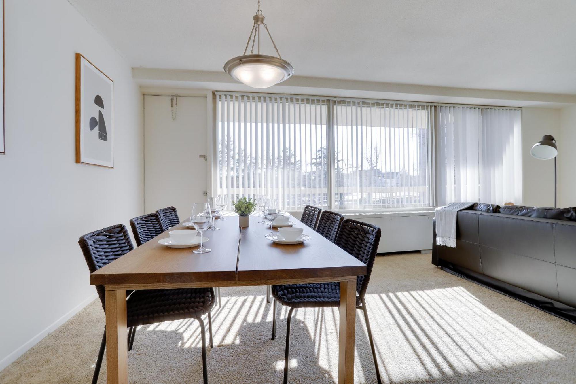 Spacious 2 Bedrooms Apt @Crystal City With Gym Arlington Extérieur photo